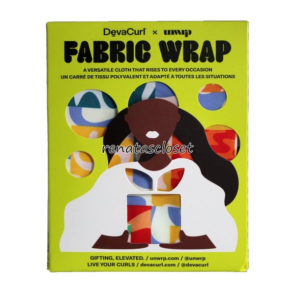 DevaCurl x UNWRP Fabric Wrap NWT/NIB